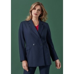 Womens Renew Double Breasted Longline Jacket - RJ400L