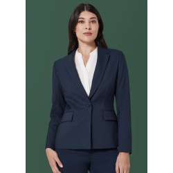 Womens Renew Single Button Mid Length Jacket - RJ401L