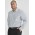 Mens Noah Long Sleeve Shirt - RS070ML - White/Storm Blue Check