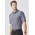 Mens Charlie Classic Fit Short Sleeve Shirt - RS968MS - Navy Chambray
