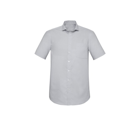 Mens Charlie Classic Fit Short Sleeve Shirt - RS968MS