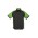 Mens Nitro Short Sleeve Shirt - S10112 - Black/Green/White