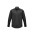Mens Harper Long Sleeve Shirt - S820ML - Black/Silver