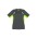 Mens Renegade Short Sleeve Tee - T701MS - Grey/Fluoro Lime/Silver