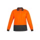 Unisex Hi Vis Basic Long Sleeve Polo - ZH232