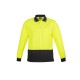 Unisex Hi Vis Basic Long Sleeve Polo - ZH232