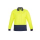 Unisex Hi Vis Basic Long Sleeve Polo - ZH232
