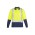 Mens Hi Vis Spliced Long Sleeve Polo - Shoulder Taped - ZH234 - Yellow/Navy