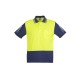 Mens Hi Vis Zone Short Sleeve Polo - ZH236