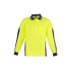 Mens Hi Vis Squad Long Sleeve Polo - ZH238