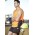 Mens Hi Vis Squad Singlet - ZH239 - Orange/Charcoal