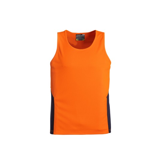 Mens Hi Vis Squad Singlet - ZH239