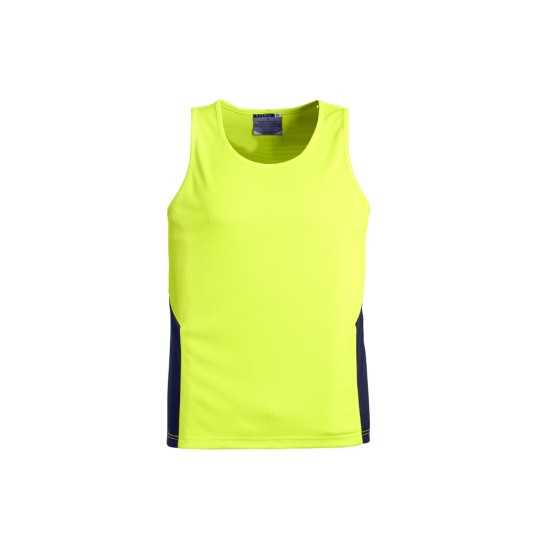 Mens Hi Vis Squad Singlet - ZH239