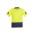 Mens Hi Vis Astro Short Sleeve Polo - ZH245 - Yellow/Navy