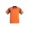 Mens Hi Vis Aztec Short Sleeve Polo - ZH248 - Orange/Navy