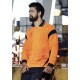 Mens Hi Vis Aztec Long Sleeve Polo - ZH249