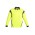 Mens Hi Vis Aztec Long Sleeve Polo - ZH249 - Yellow/Charcoal