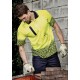 Mens Hi Vis Tracks Short Sleeve Polo - ZH300