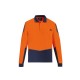 Mens Hi Vis Flux Long Sleeve Polo - ZH310