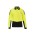 Mens Hi Vis Flux Long Sleeve Polo - ZH310 - Yellow/Black
