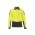 Mens Hi Vis Flux Long Sleeve Polo - ZH310 - Yellow/Charcoal