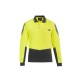 Mens Hi Vis Flux Long Sleeve Polo - ZH310