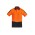 Mens Hi Vis Flux Short Sleeve Polo - ZH315 - Orange/Black