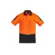 Mens Hi Vis Flux Short Sleeve Polo - ZH315