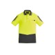 Mens Hi Vis Flux Short Sleeve Polo - ZH315