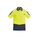 Mens Hi Vis Flux Short Sleeve Polo - ZH315