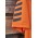 Mens Hi Vis Komodo Short Sleeve Polo - ZH320 - Orange/Navy