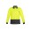 Mens Hi Vis Comfort Back Long Sleeve Polo - ZH410 - Yellow/Charcoal