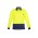 Mens Hi Vis Comfort Back Long Sleeve Polo - ZH410 - Yellow/Navy