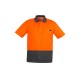 Mens Hi Vis Comfort Back Short Sleeve Polo - ZH415