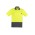 Mens Hi Vis Comfort Back Short Sleeve Polo - ZH415 - Yellow/Charcoal