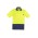 Mens Hi Vis Comfort Back Short Sleeve Polo - ZH415 - Yellow/Navy