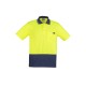 Mens Hi Vis Comfort Back Short Sleeve Polo - ZH415