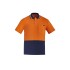 Mens Hi Vis Cotton Short Sleeve Polo - ZH435