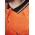 Mens Hi Vis Reinforced Squad Short Sleeve Polo - ZH465 - Orange/Navy