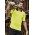 Mens Hi Vis Reinforced Squad Short Sleeve Polo - ZH465 - Yellow/Navy