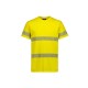 Mens Hi Vis Segmented Tape Cotton Tee Shirt - ZH510