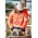 Unisex Hi Vis Segmented Tape Long Sleeve Polo - ZH530 - Orange/Navy