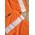 Unisex Hi Vis Segmented Tape Short Sleeve Polo - ZH535 - Orange/Navy