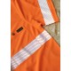Unisex Hi Vis Segmented Tape Short Sleeve Polo - ZH535