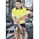 Unisex Hi Vis Segmented Tape Short Sleeve Polo - ZH535