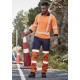 Mens TTMC-W23 Segmented Tape Long Sleeve Polo - ZH540