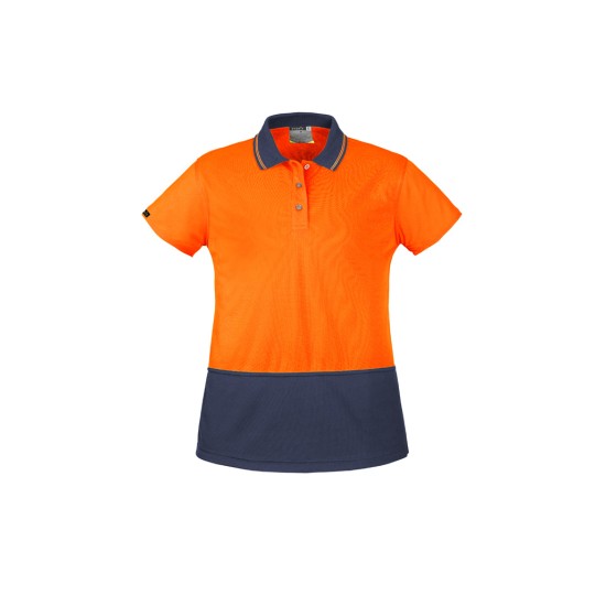 Womens Hi Vis Basic Short Sleeve Polo - ZH731