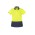Womens Hi Vis Basic Short Sleeve Polo - ZH731 - Yellow/Navy