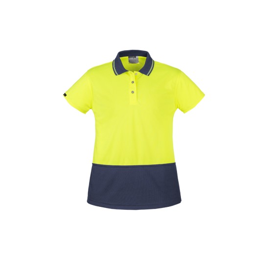 Womens Hi Vis Basic Short Sleeve Polo - ZH731