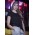Womens Streetworx Tee - ZH735 - Black
